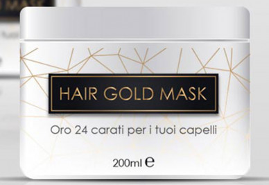 hair gold mask hair gold mask