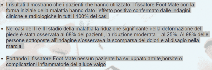 Foot Mate opinioni medico