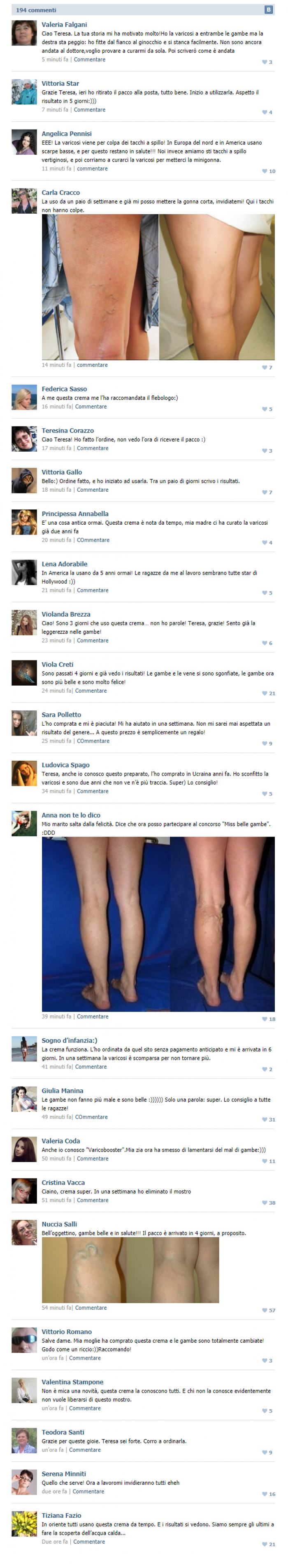 Varicobooster OPINIONI