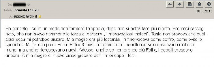 Follixin testimonianze opinioni pareri commenti