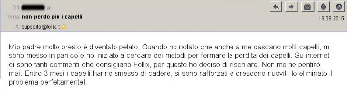 Follixin testimonianze opinioni pareri commenti